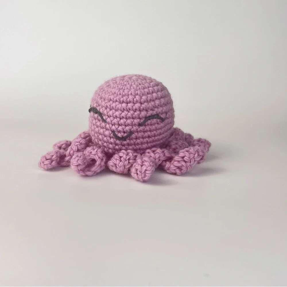 Octopus Cat Toy Organic Catnip Wool